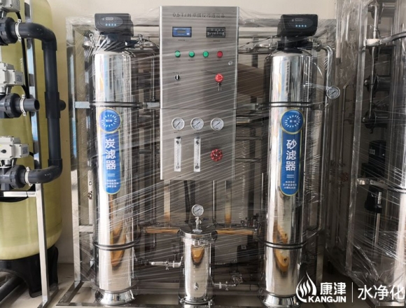 0.5噸反滲透純凈水設(shè)備 KJ-RO500 全自動(dòng)控制系統(tǒng)，全管路不銹鋼